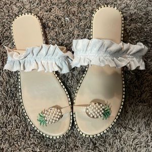 Pineapple woman slides